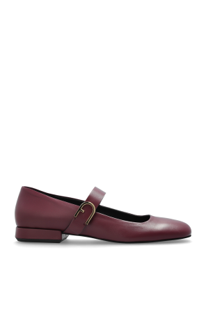 Burgundy 'Sofia' Ballerinas Bottega Veneta - Vitkac Canada